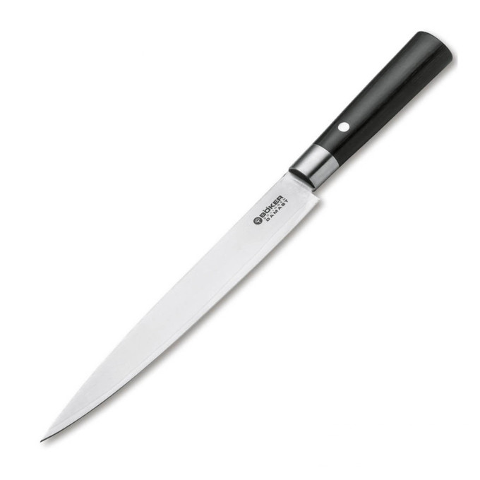 Нож кухонный BOKER BLACK CARVING KNIFE 130425DAM BK130425DAM